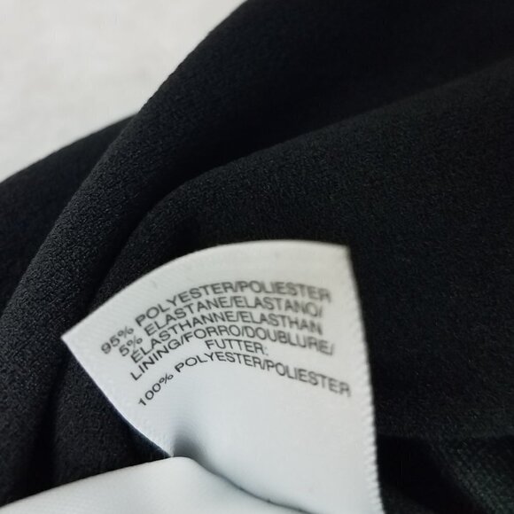 NEW RACHEL Rachel Roy Size 0X Sleeveless Black Sheath Tank Midi Dress Sticthing - Picture 11 of 15